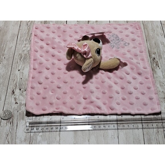 Rudolph the Red-Nosed Reindeer Clarice Pink Holiday Snuggle Blanket 11.5" - Picture 2 of 10